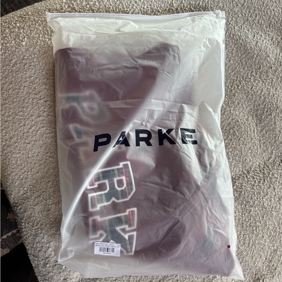 Parke Women's Red Plaid Mockneck - Picture 4 of 7